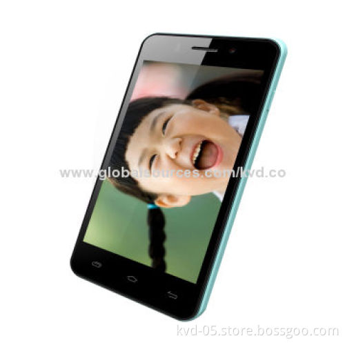 smartphone with Android 4.4, Quad-core 1.3GHz, 4.5-inch QHD IPS, 13.MP/8.0MP Camera
